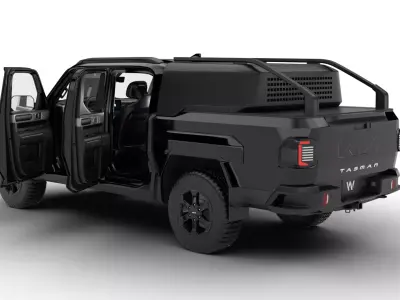 Kia Tasman Customized 2026 HQ 3d model 3D model