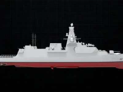 Frigate type 26 3D model