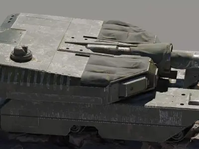 Tank 3D Model military Free 3D model