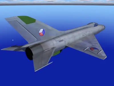 Mig-21 3D model buy