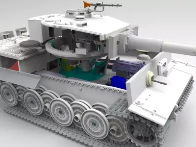 Panzer IV 3D model purchase