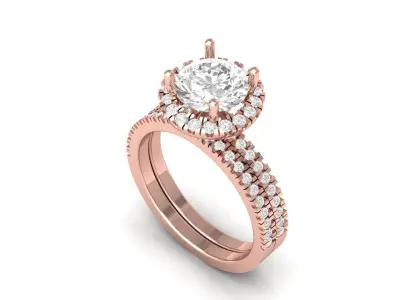 Wedding Ring  3D print model 192