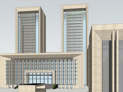 Sketchup Building N2 3D model