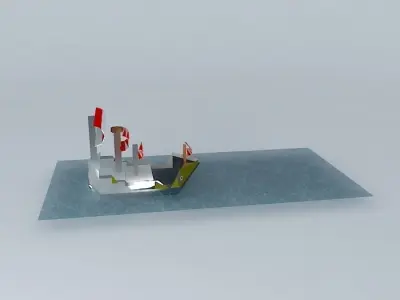 boat Place Free 3D model