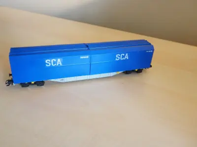 Pre supported H0 1 87 scale SCA cargo platform for Sgnss 60 3D print model