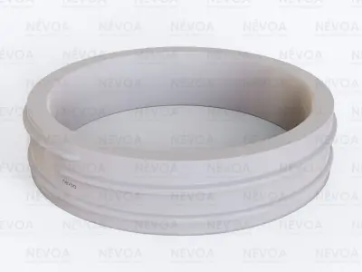 Neck finish - SP 400 - 77 - L - BF - voluntary standard 3D model