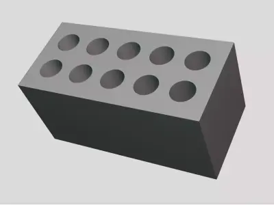 Brick - Geometry Only No Textures No Materials 3D model buy