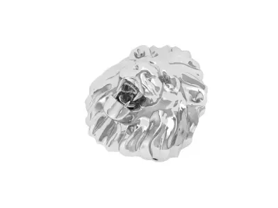 Lion Ring 3D print model