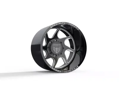 REAR SPECIALITY FORGED D032 WHEEL 3D MODEL 3D model