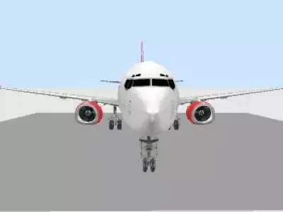 737 800 GOL LINHAS AEREAS  3D model