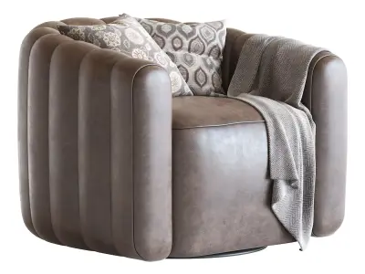 Fitz Swivel Chair 3D model