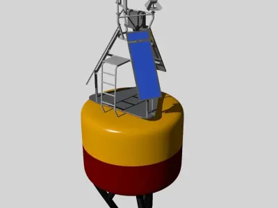 Weather buoy  3D model