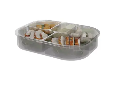 Salads Chicken Caesar Salad 3D model