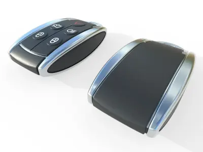 Car key Model 5 Low-poly 3D model