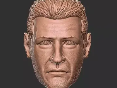 Star Wars Axe Woves Hot Toys Head 3D print model