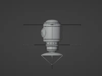 Nasa Satellite - Realistic 3D model of a satellite 3D model