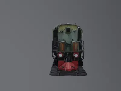 Locomotive 3D model
