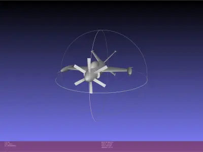 Lockheed XFV Model 3D print model