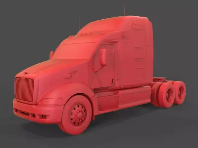 Peterbilt 387 3D print model