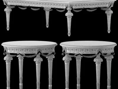 roberto giovannini coffee table art 1427 3D model