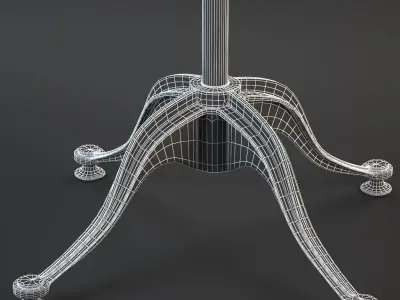 V42 Bistro Table Large 3D model
