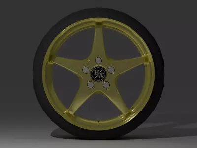 EW18 High Poly 3D model