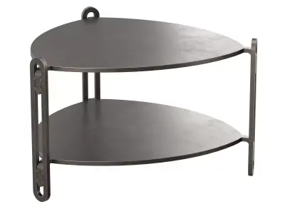 Bessemer Triangle Table Large 3D model