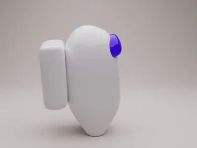 Among Us Character Low-poly 3D model get