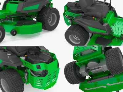  Zero Turn Lawn Mower Ride On Green 