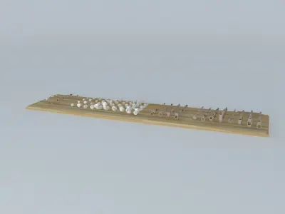 Collection of PVC Connections 3D model