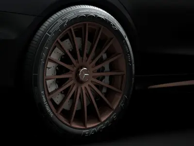 Mercedes-AMG S 65 Final Edition 2019 wheel 3D model