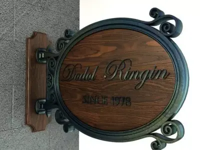 Vintage Signage 007 3D model