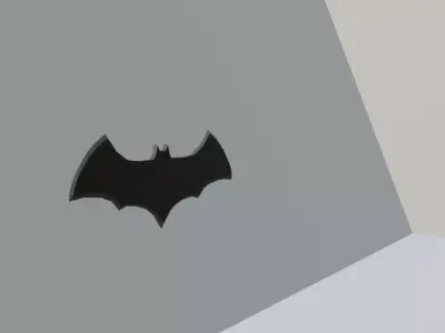 3D model Batman blade Low-poly 3D model