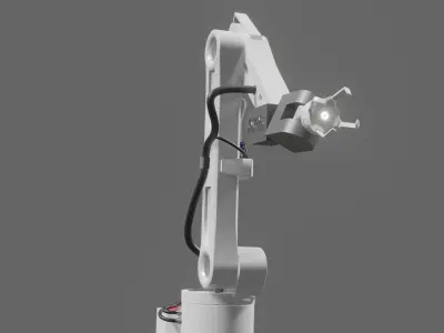 Robotic Arm Rigged 3D Model 3D model