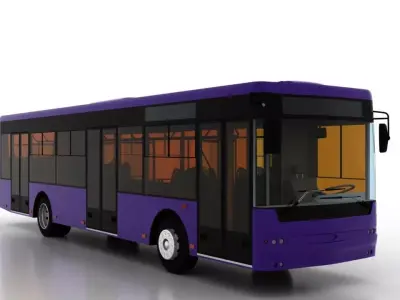 Bus Bogdan A70132 3D model