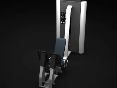 Multistation GYM Machine Collection 3D Model Pack