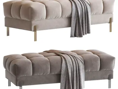 Bench Sienna 3D model