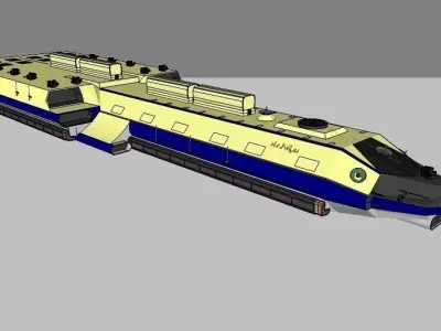 SBC DArtagnan - Cruiser Europe clas Free 3D model