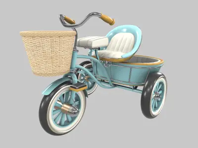 Convertible Tricycle 3D model