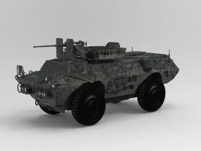 M1117 ASV Vehicle 3D model