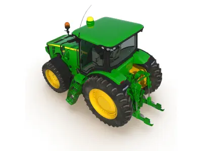 Tractor John Deere 8335R 3D model