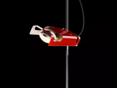 Spider Lamp - Joe Colombo 3D model