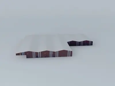 East Hangar Free 3D model
