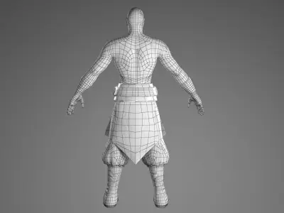Baldman Semi-realist 3D model