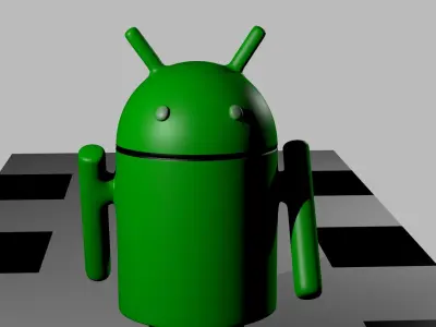 Android 3d model - high poly 3D model