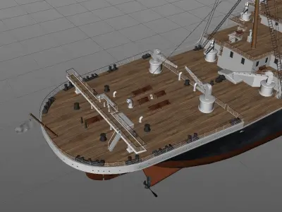 RMS Titanic 3D model