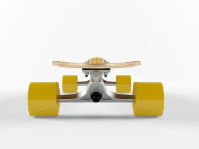 Longboards Set 3D model