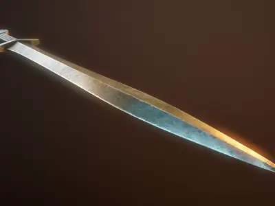 Themistocles Sword Low-poly 3D model