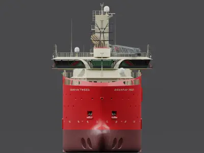 GRAMPIAN TWEED SOV  Low-poly 3D model