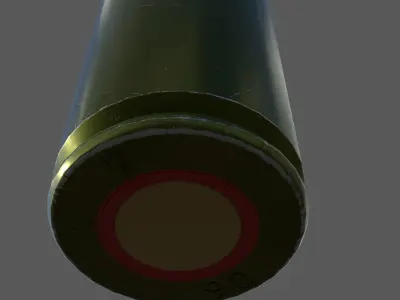 Rifle cartridge  3D model